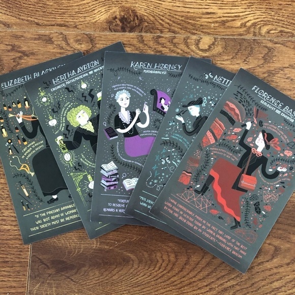 Women in Science by: Rachel Ignotofsky postcard set #13 - Picture 1 of 7